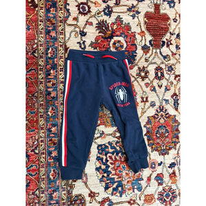 Marvel Spider-Man New York Kids Jogger Sweatpants Navy Blue Size 4T